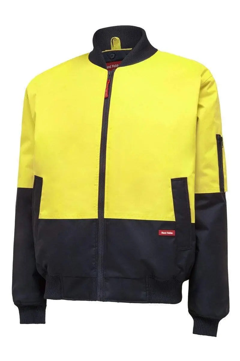 Hard Yakka Hi Vis Two Tone Jacket Y06670 Metro Workwear.